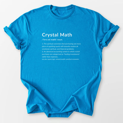 Crystal Math Definition Tee Sapphire T-Shirt