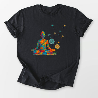 Dandelion Dharma Tee Black T-Shirt