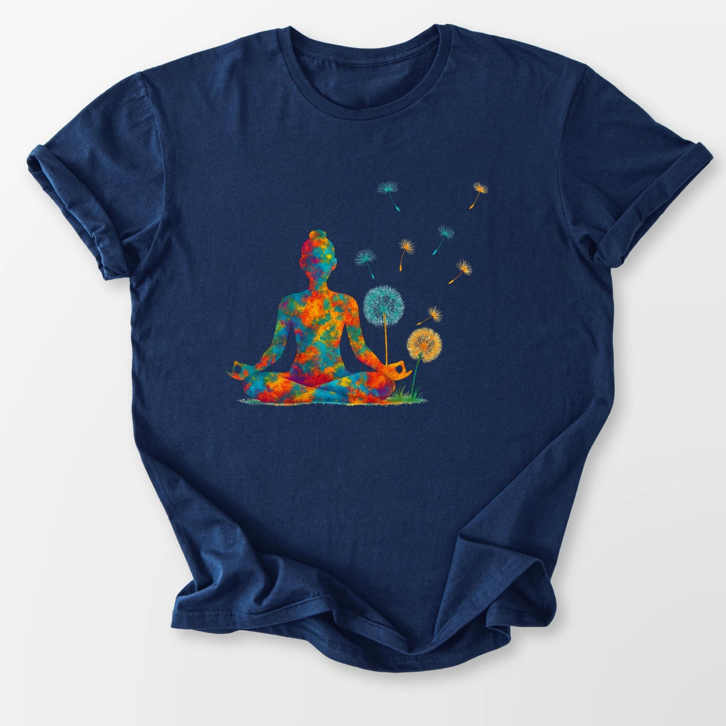 Dandelion Dharma Tee Navy T-Shirt