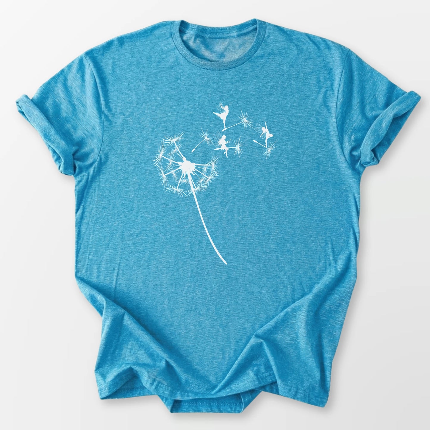 Dandelion Secret Tee Heather Sapphire T-Shirt