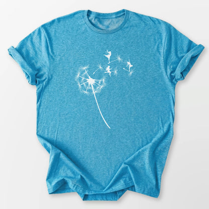 Dandelion Secret Tee Heather Sapphire T-Shirt