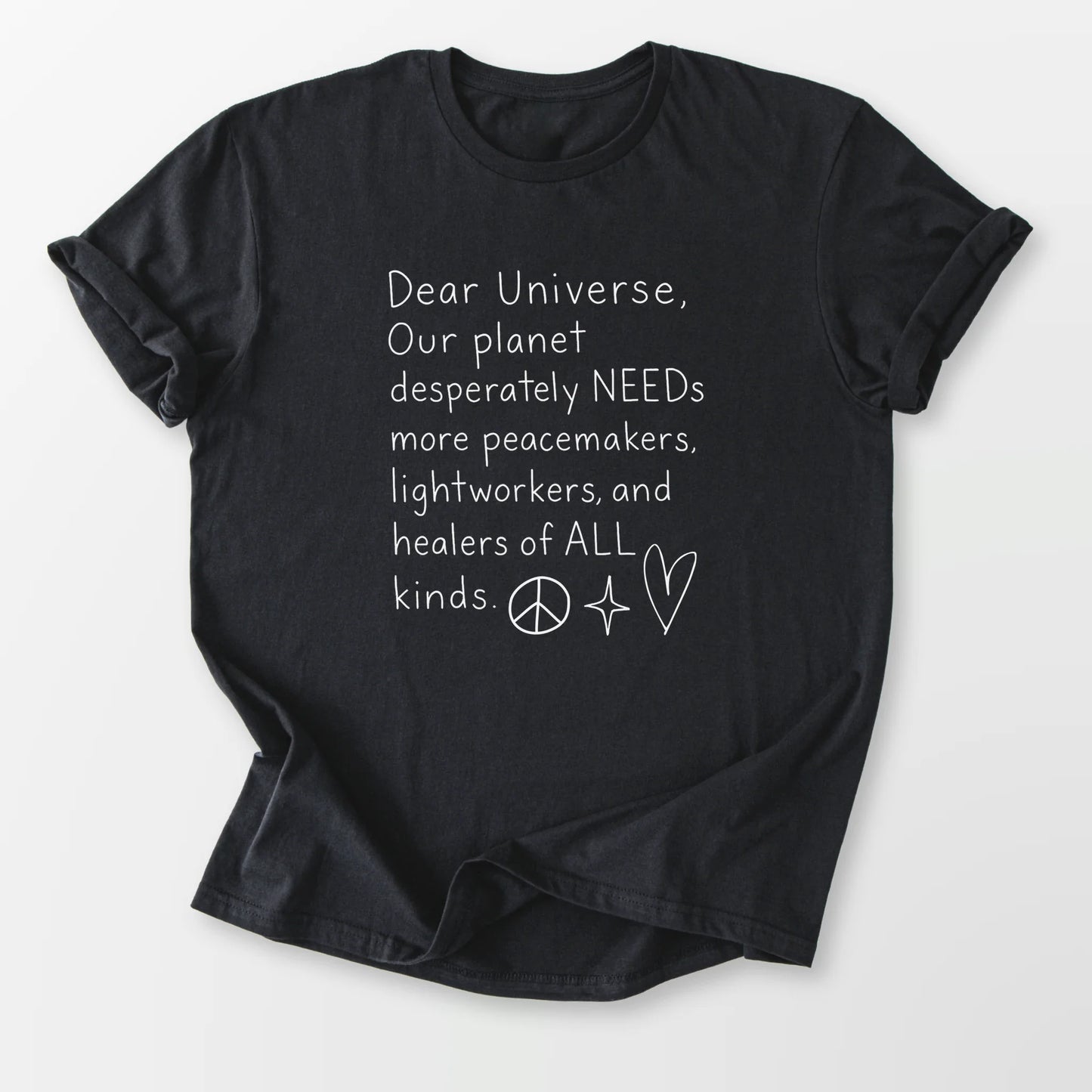 Dear Universe Tee Black T-Shirt