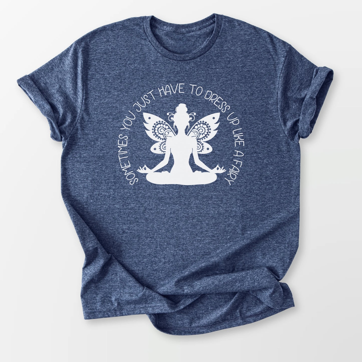 Dress Up Like A Fairy Tee Heather Navy T-Shirt
