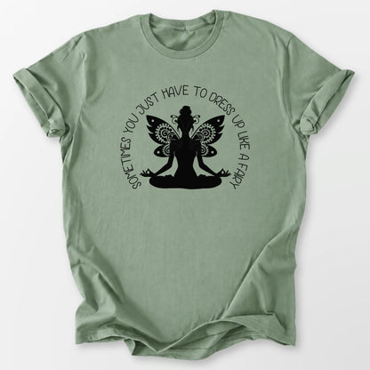 Dress Up Like A Fairy Tee Sage T-Shirt