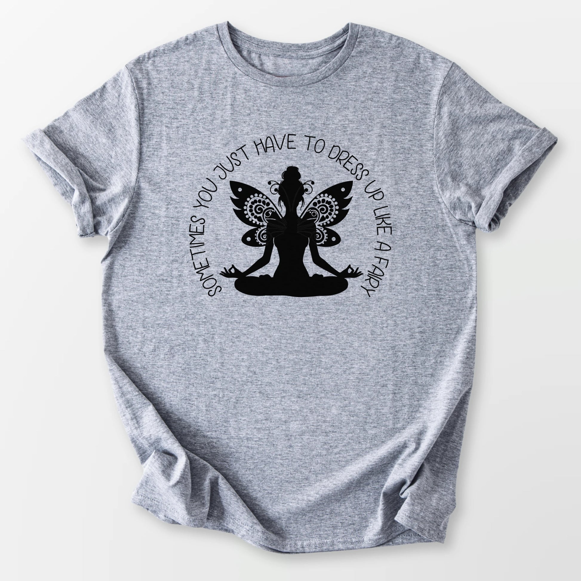 Dress Up Like A Fairy Tee Sport Grey T-Shirt