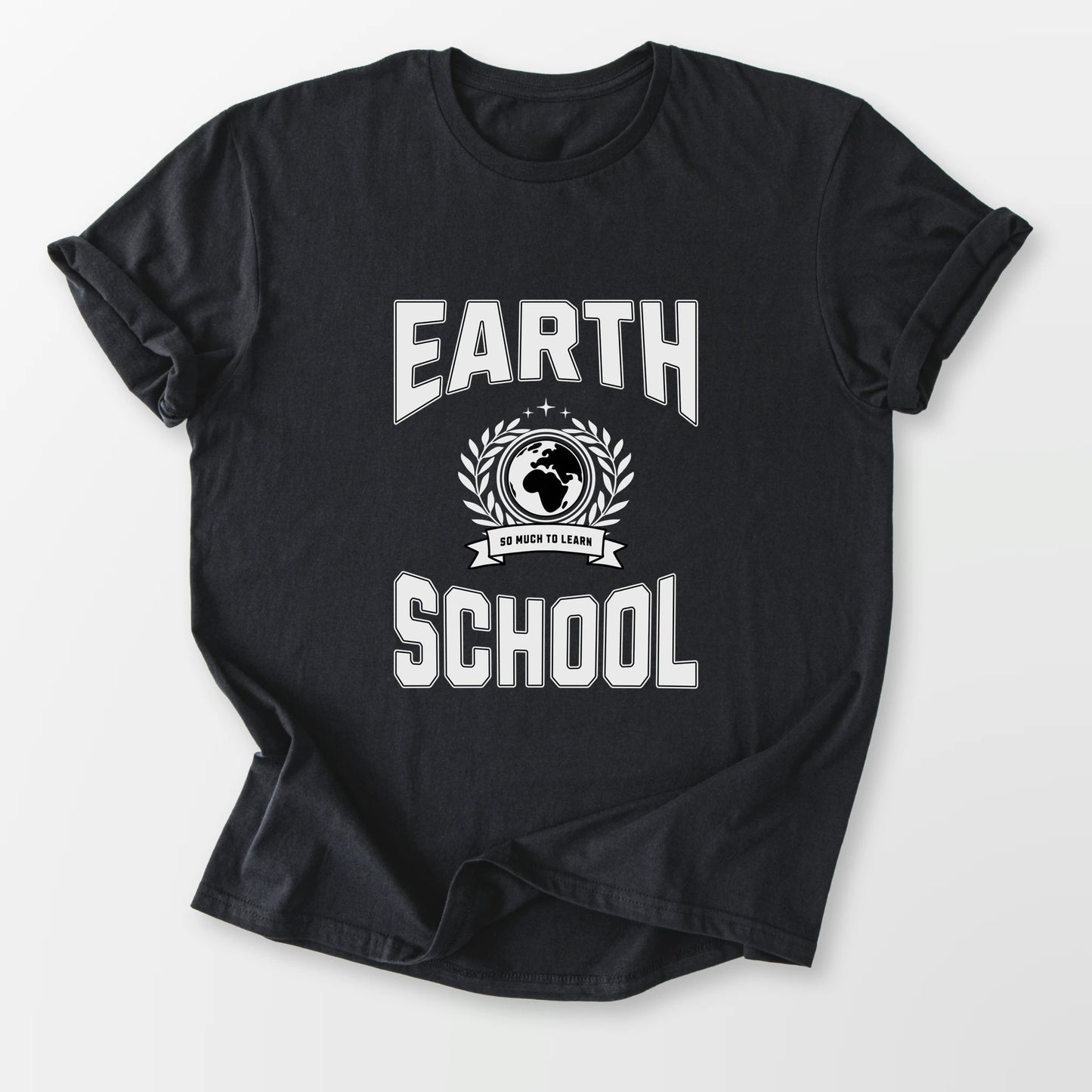 Earth School Tee Black T-Shirt
