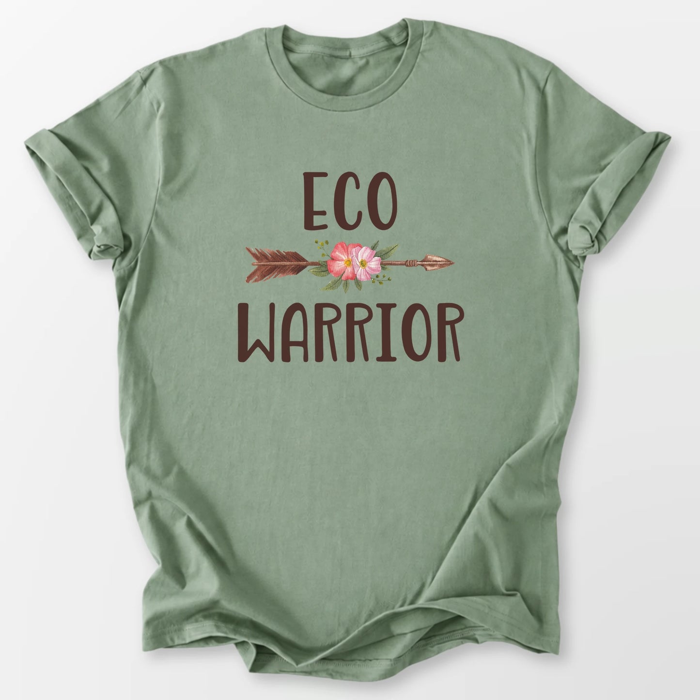 Eco Warrior Tee Sage T-Shirt
