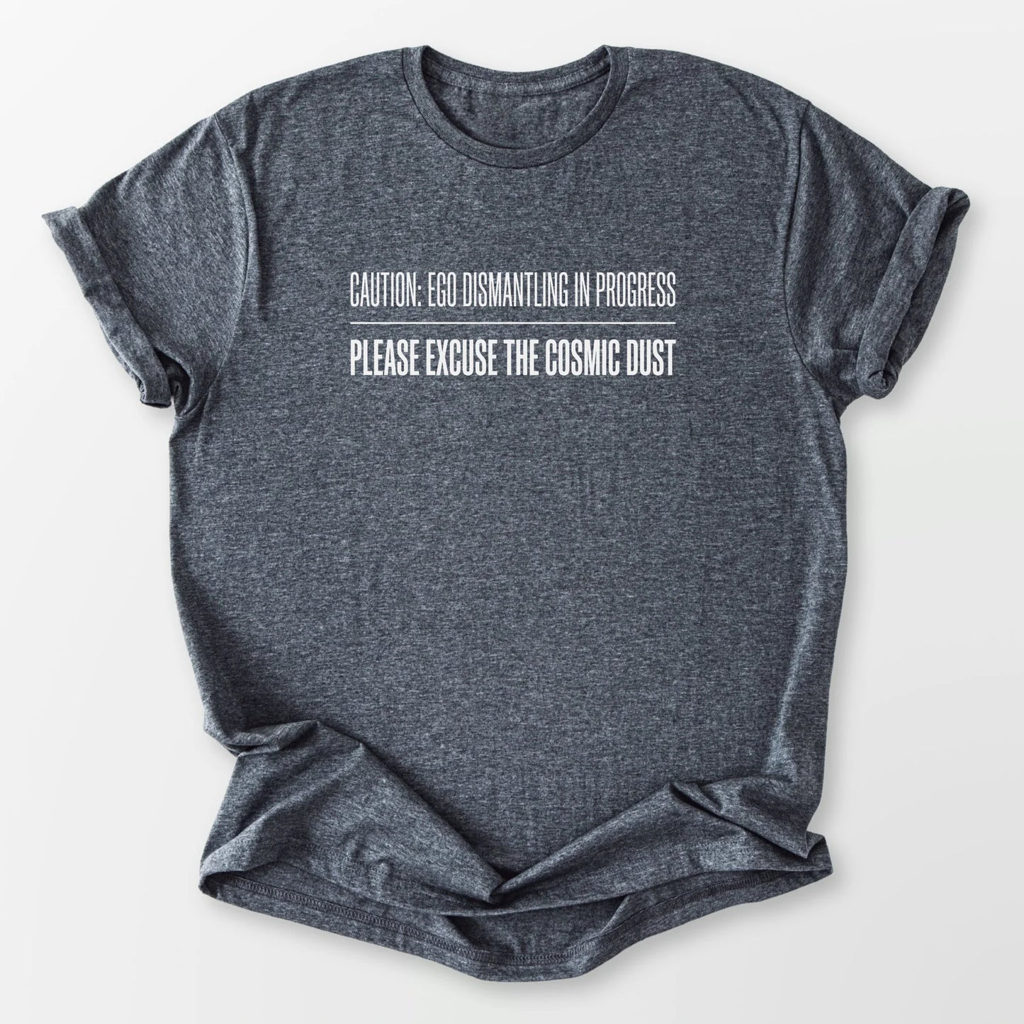 Ego Dismantling Tee Dark Heather Grey T-Shirt