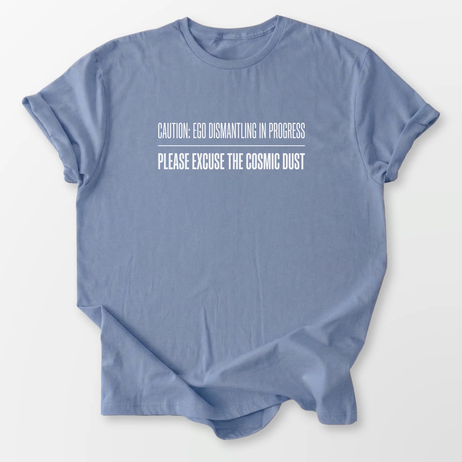 Ego Dismantling Tee Stone Blue T-Shirt