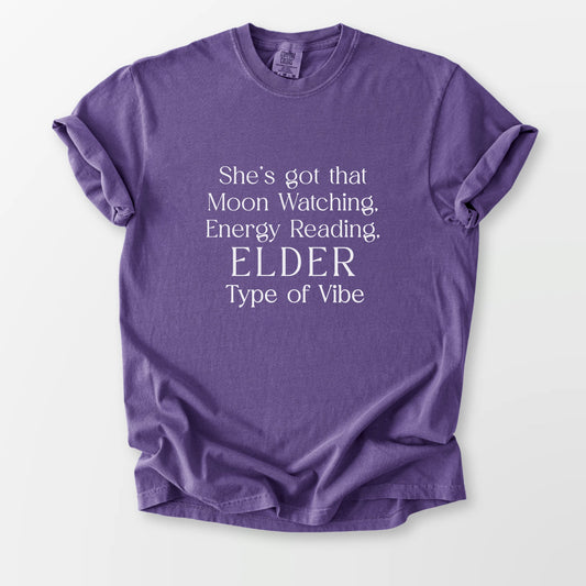 Her Elder Type Of Vibe Comfort Tee Grape T-Shirt