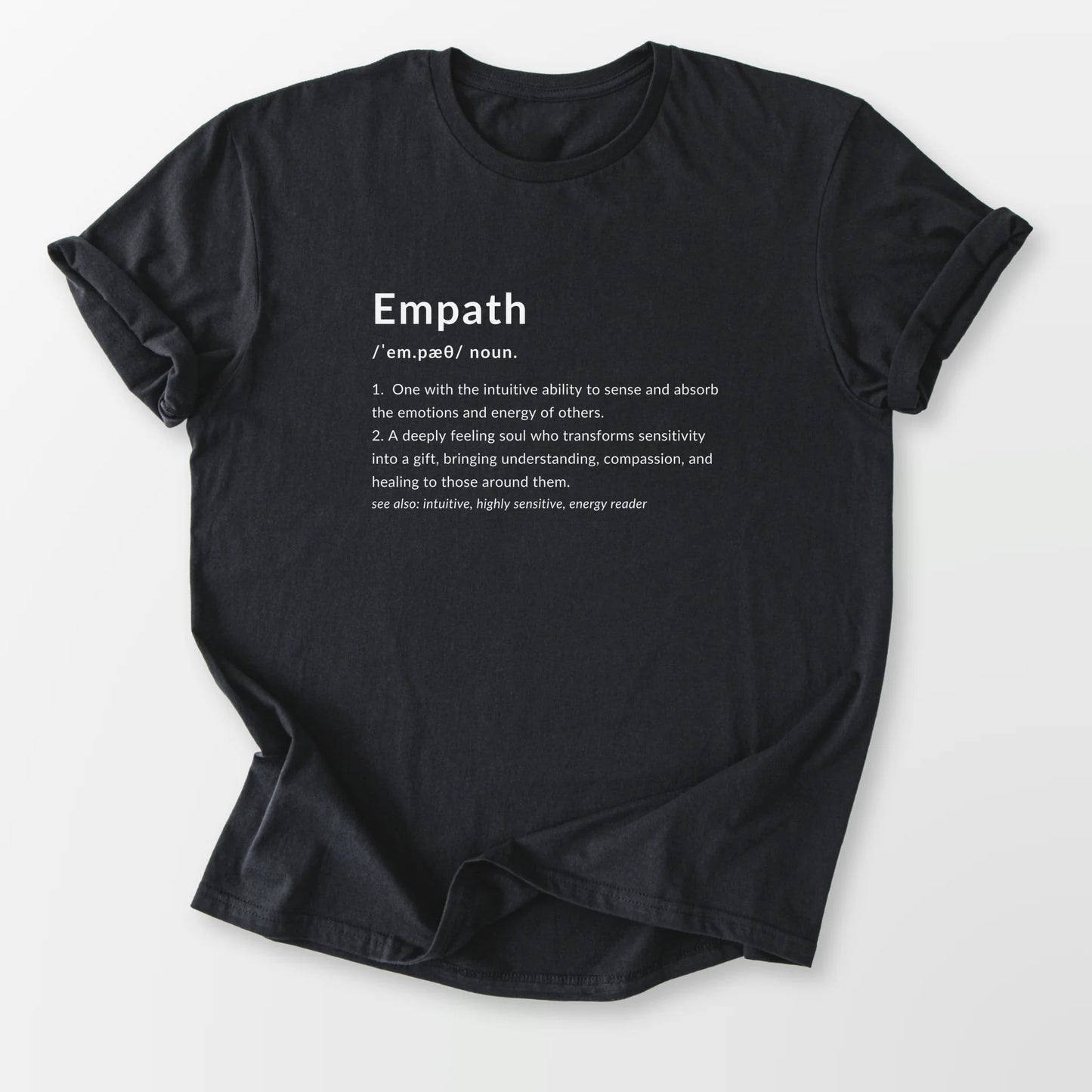 Empath Definition Tee Black T-Shirt