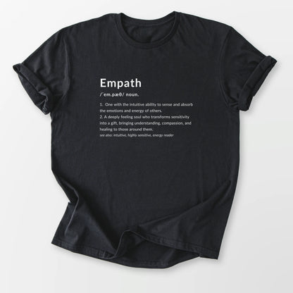 Empath Definition Tee Black T-Shirt