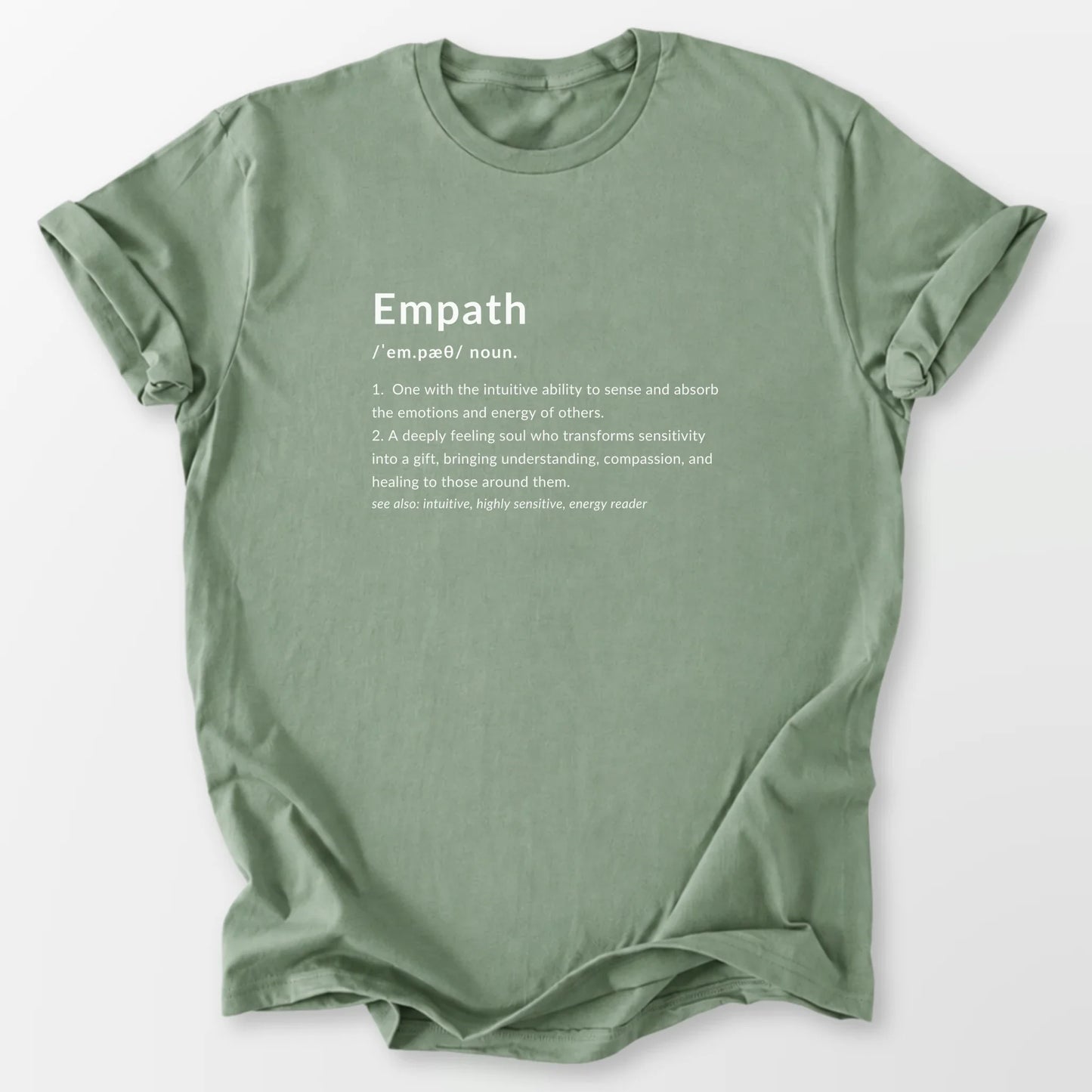 Empath Definition Tee Sage T-Shirt