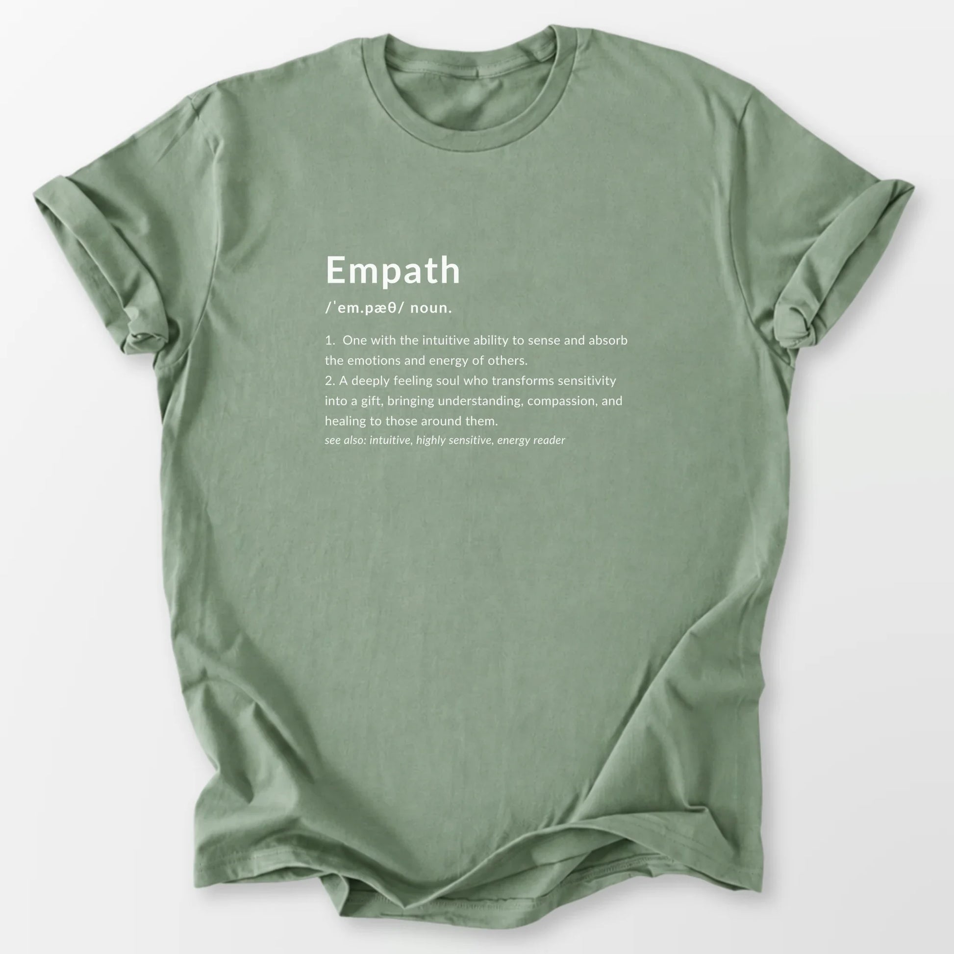 Empath Definition Tee Sage T-Shirt