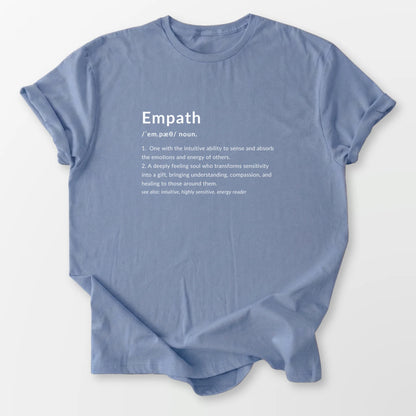 Empath Definition Tee Stone Blue T-Shirt