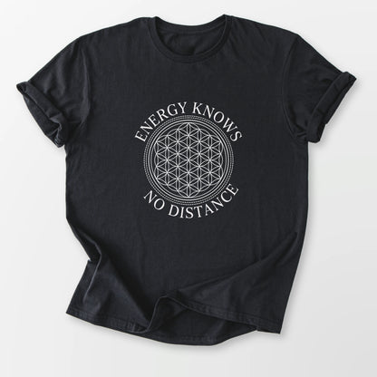 Energy Knows No Distance Tee Black T-Shirt