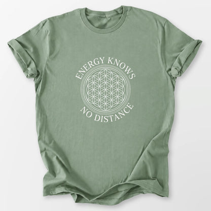 Energy Knows No Distance Tee Sage T-Shirt