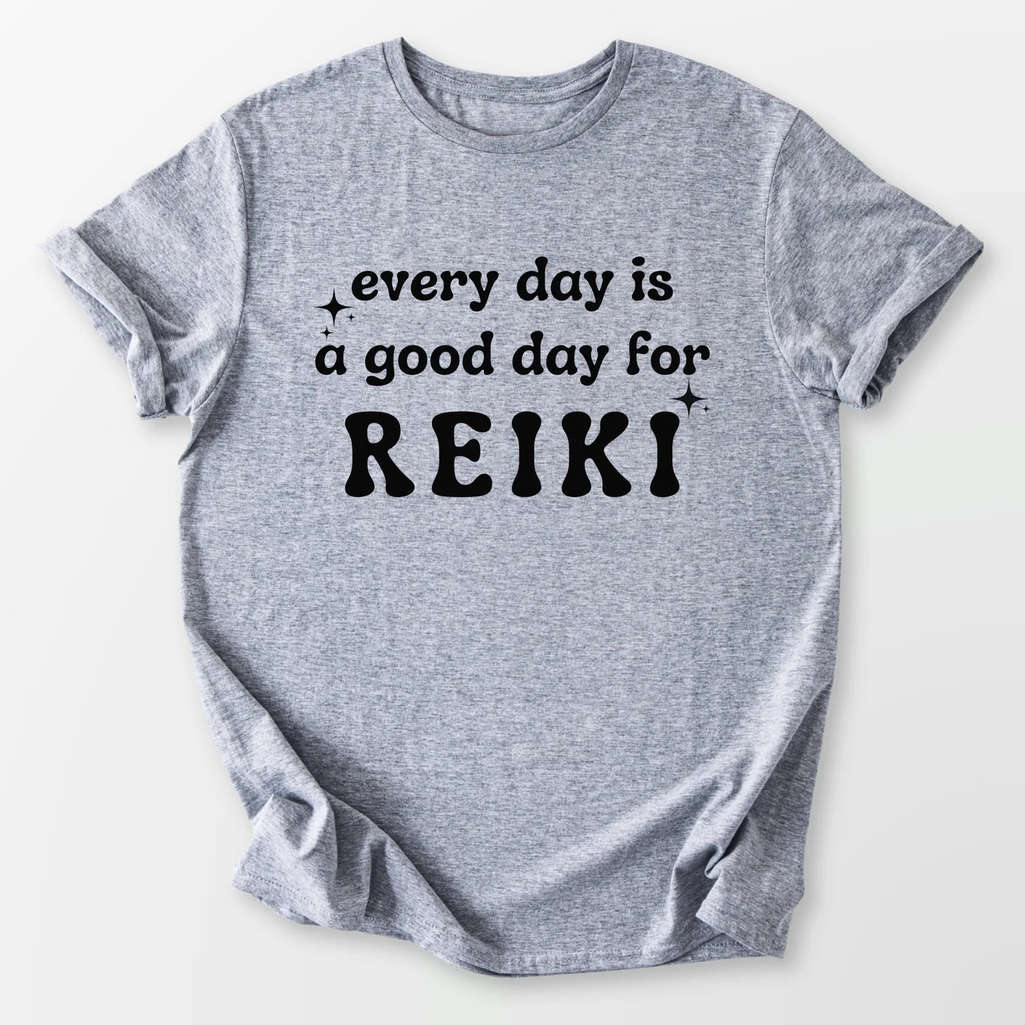 Every Day is For Reiki Tee Sport Grey T-Shirt