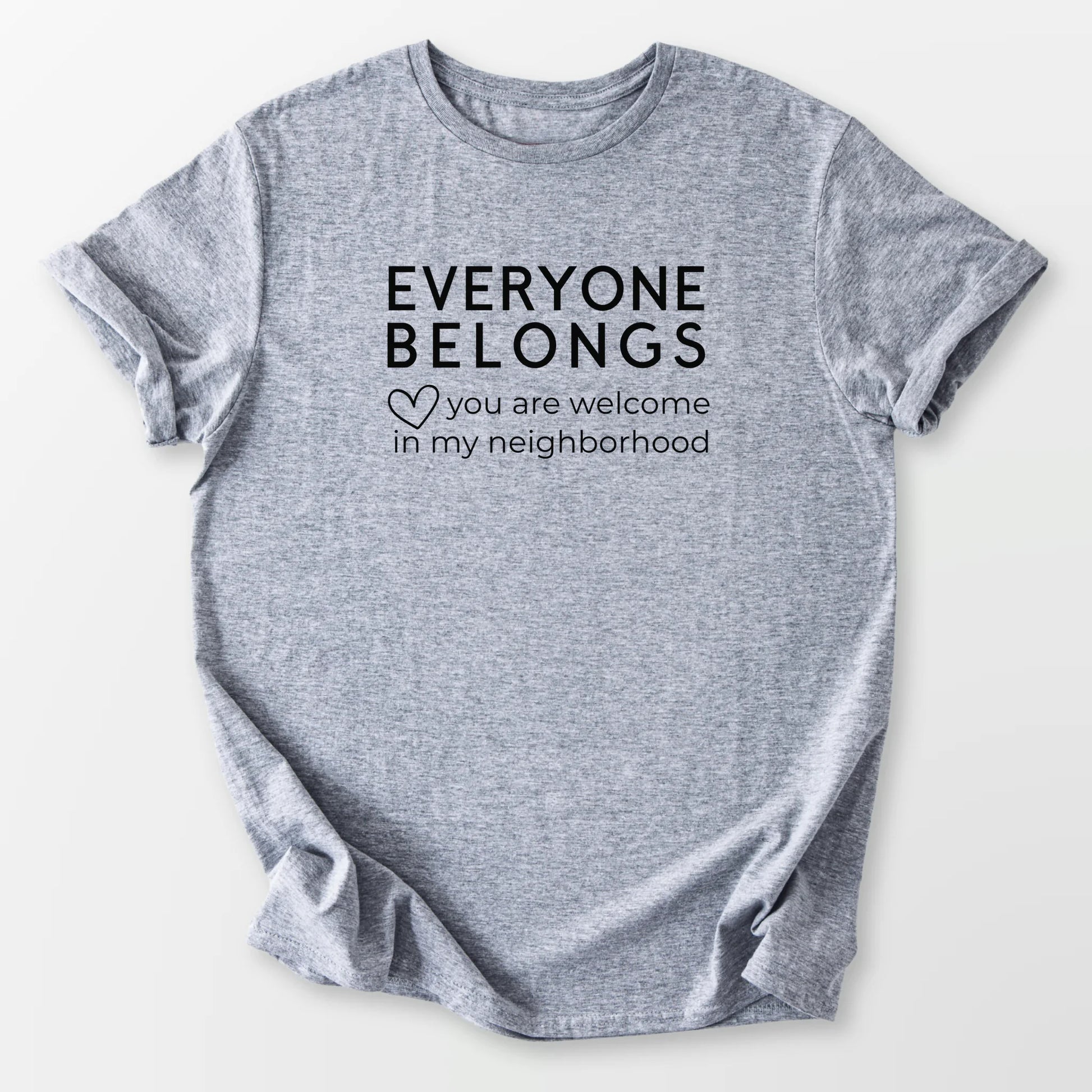 Everyone Belongs Tee Sport Grey T-Shirt