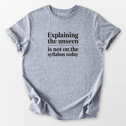 Explaining the Unseen Tee Sport Grey T-Shirt