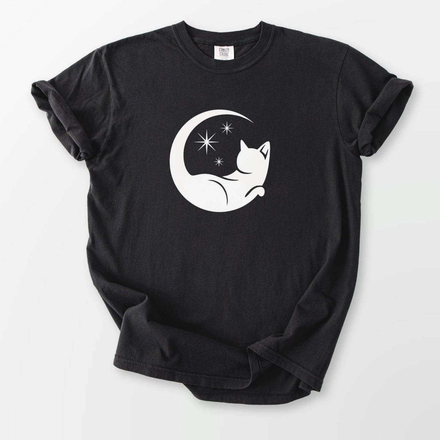 Familiar Energy Comfort Tee Black T-Shirt
