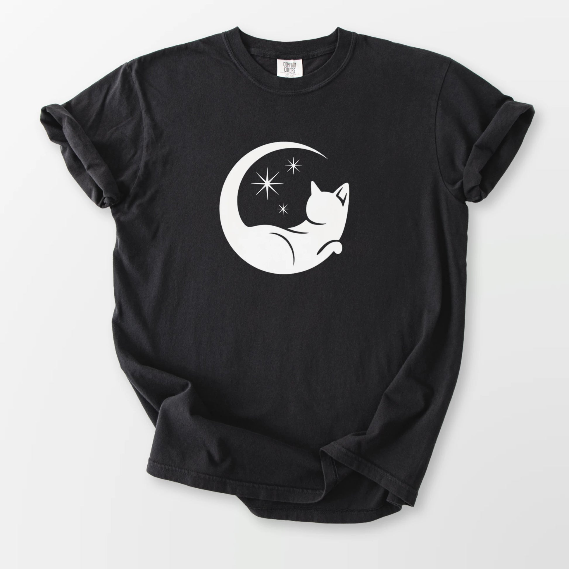 Familiar Energy Comfort Tee Black T-Shirt