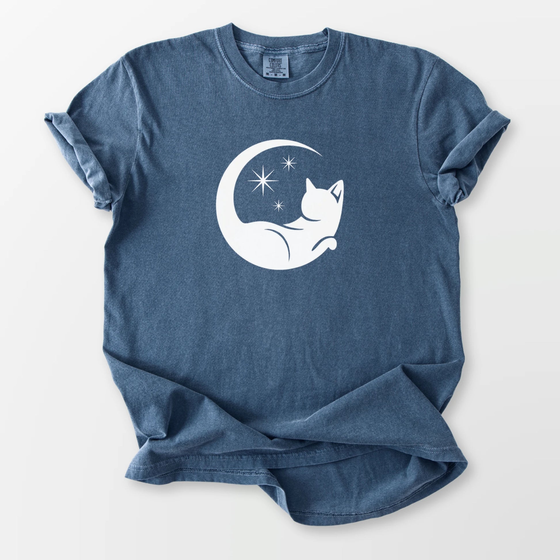 Familiar Energy Comfort Tee Denim T-Shirt