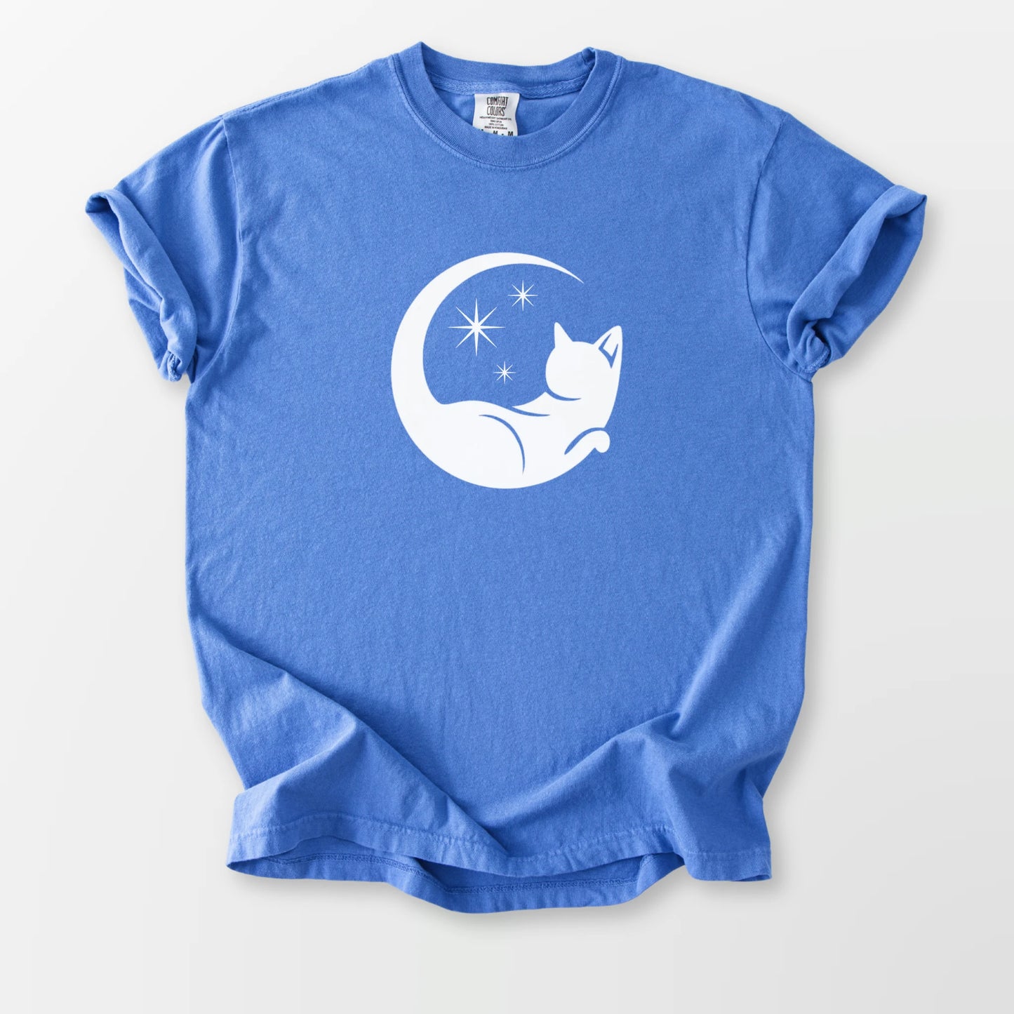 Familiar Energy Comfort Tee Mystic Blue T-Shirt