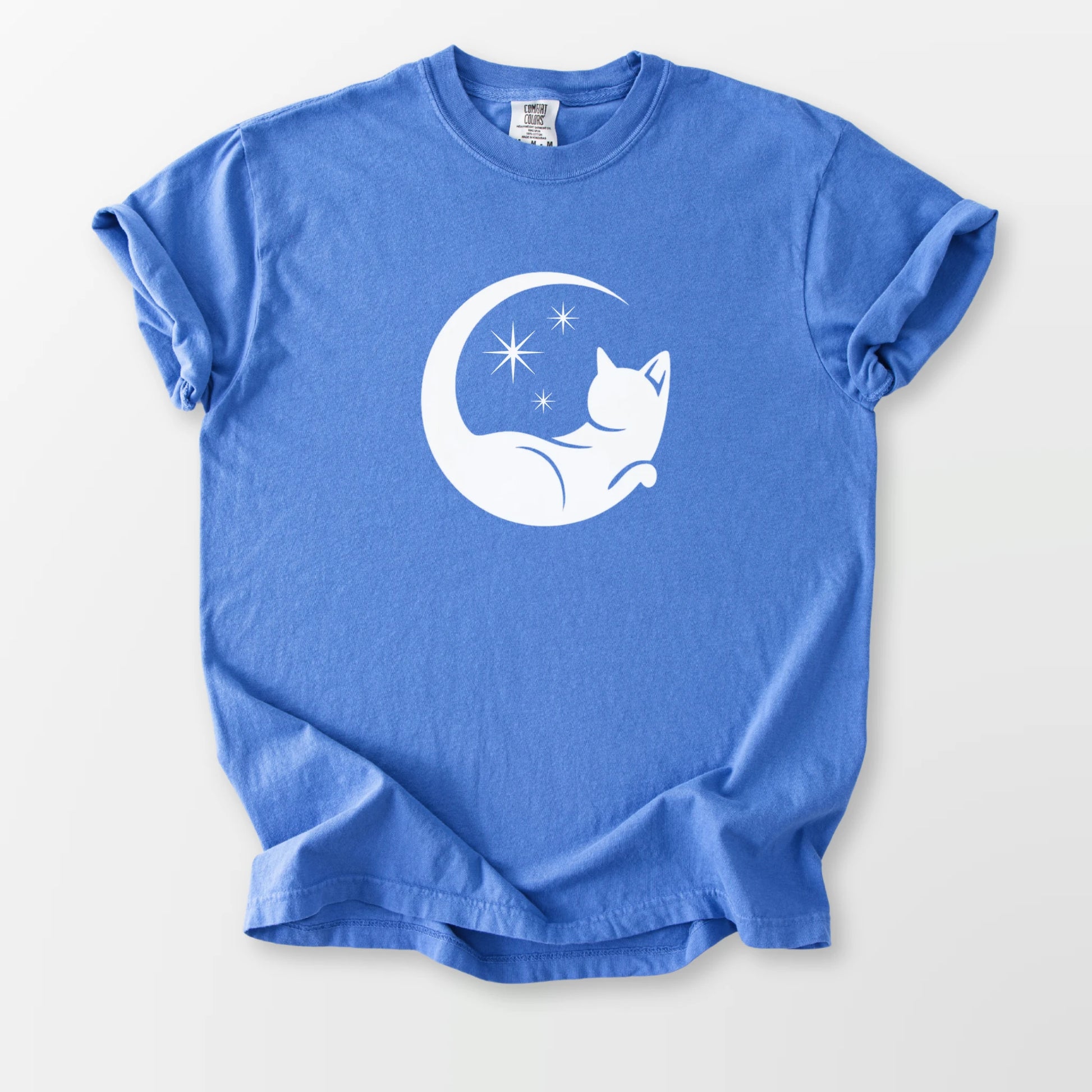 Familiar Energy Comfort Tee Mystic Blue T-Shirt