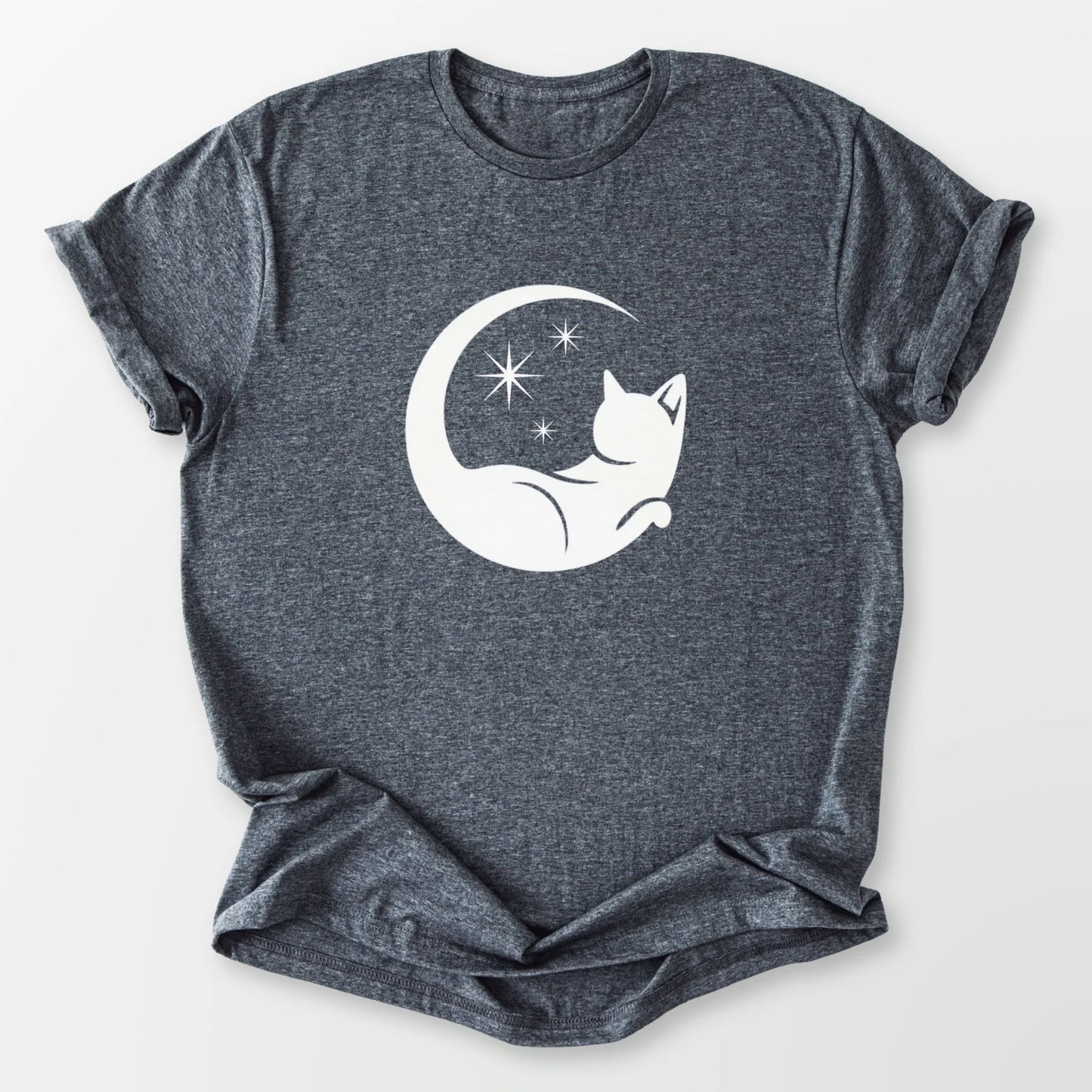 Familiar Energy Tee Dark Heather Grey T-Shirt
