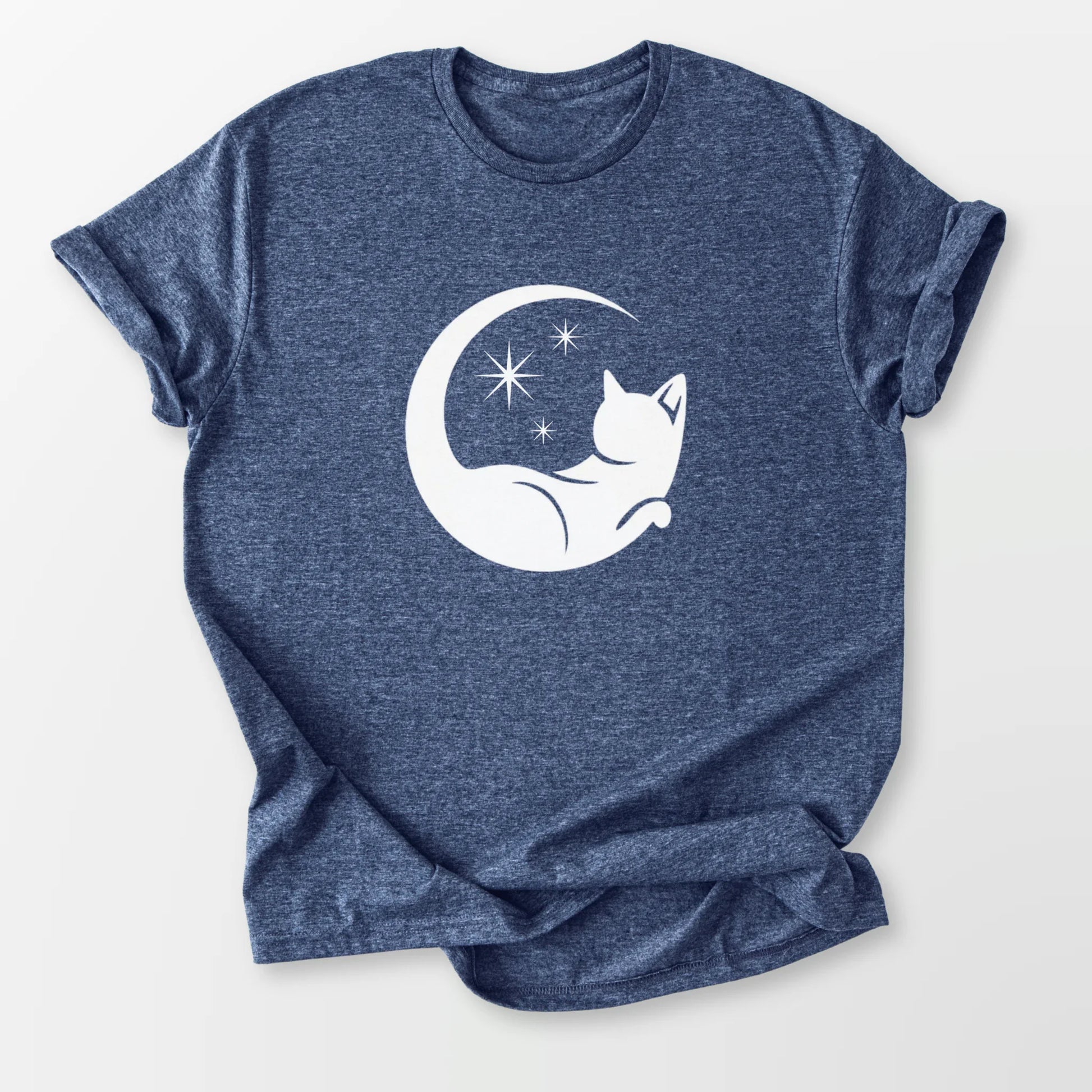 Familiar Energy Tee Heather Navy T-Shirt