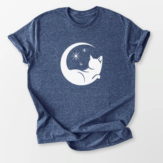 Familiar Energy Tee Heather Navy T-Shirt