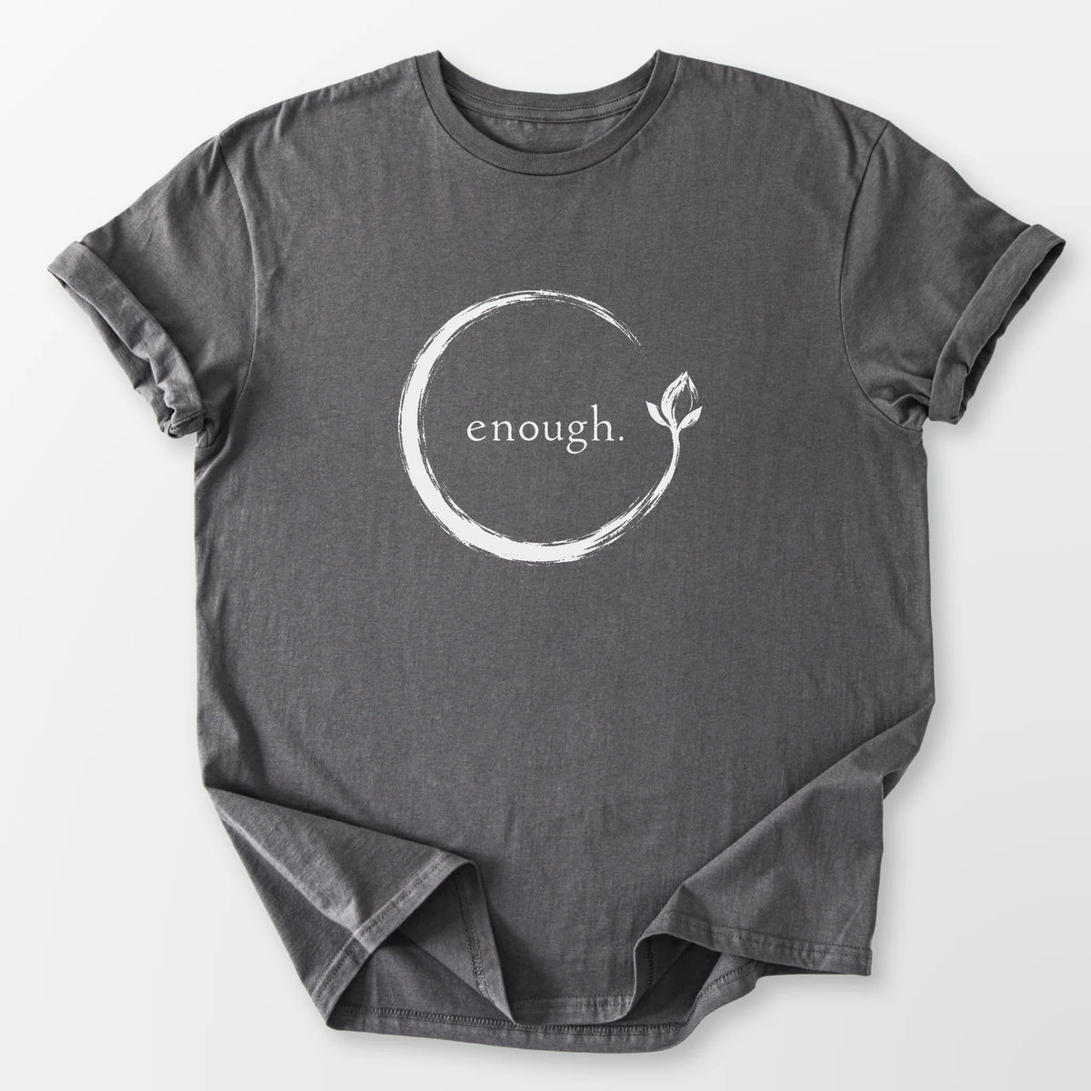 Enough Tee Charcoal T-Shirt