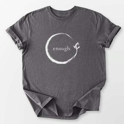 Enough Tee Charcoal T-Shirt
