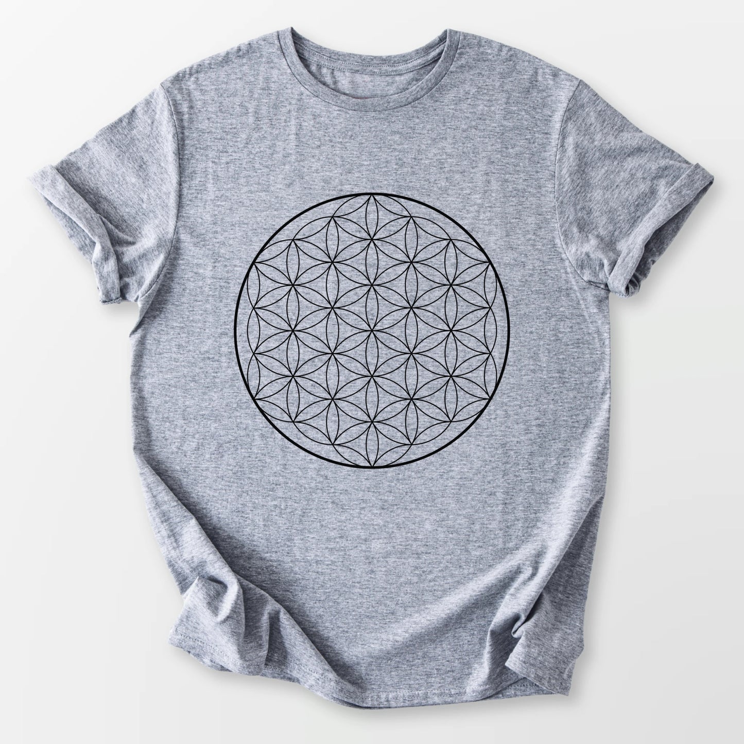 Flower of Life Tee Sport Grey T-Shirt