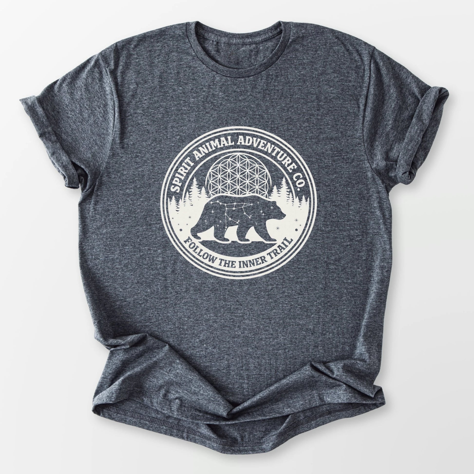 Follow the Inner Trail Tee Dark Heather Grey T-Shirt