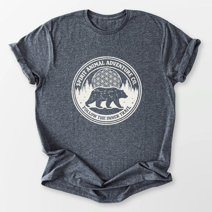 Follow the Inner Trail Tee Dark Heather Grey T-Shirt
