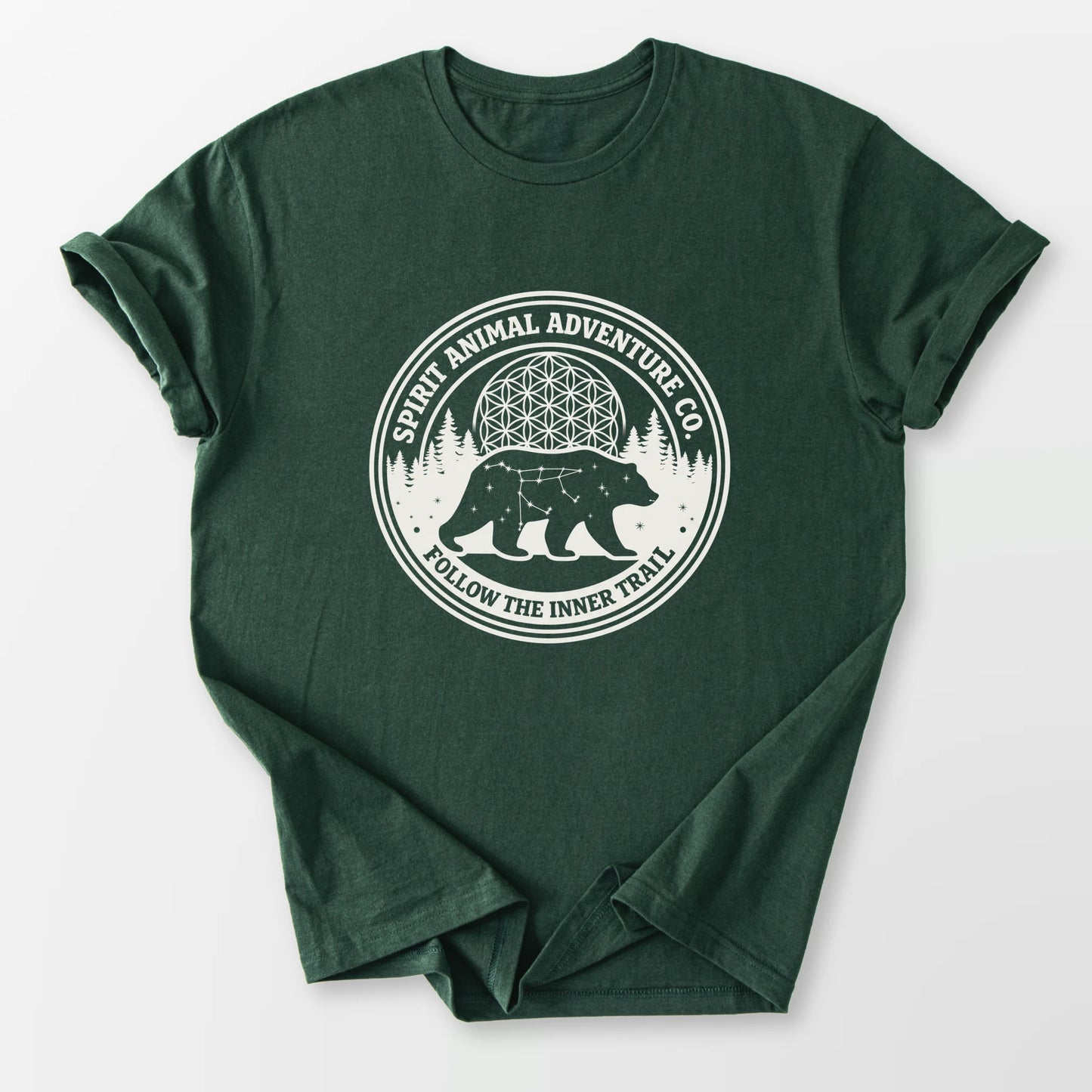 Follow the Inner Trail Tee Forest Green T-Shirt