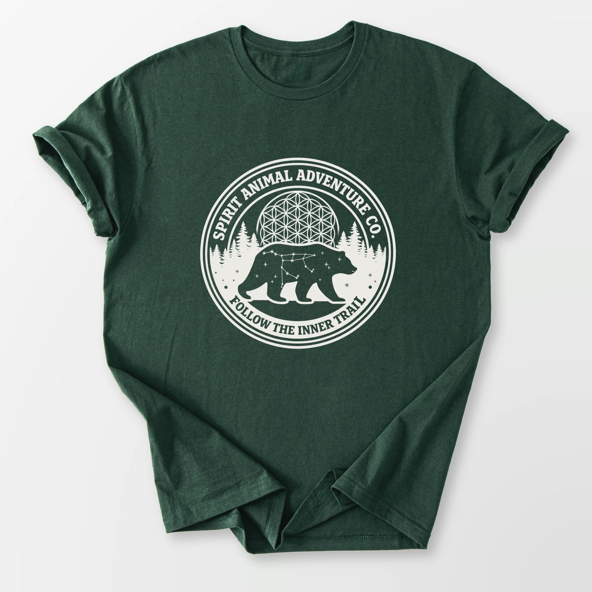 Follow the Inner Trail Tee Forest Green T-Shirt