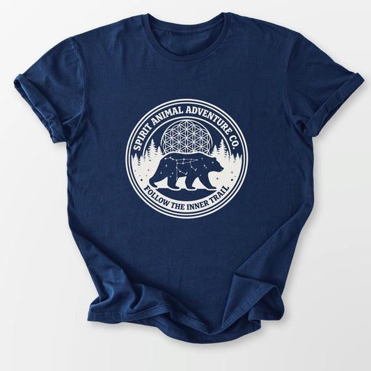 Follow the Inner Trail Tee Navy T-Shirt