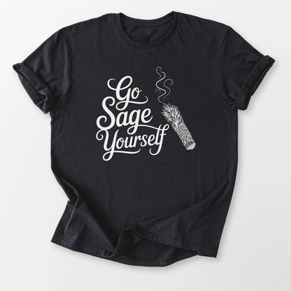 Go Sage Yourself Tee Black T-Shirt