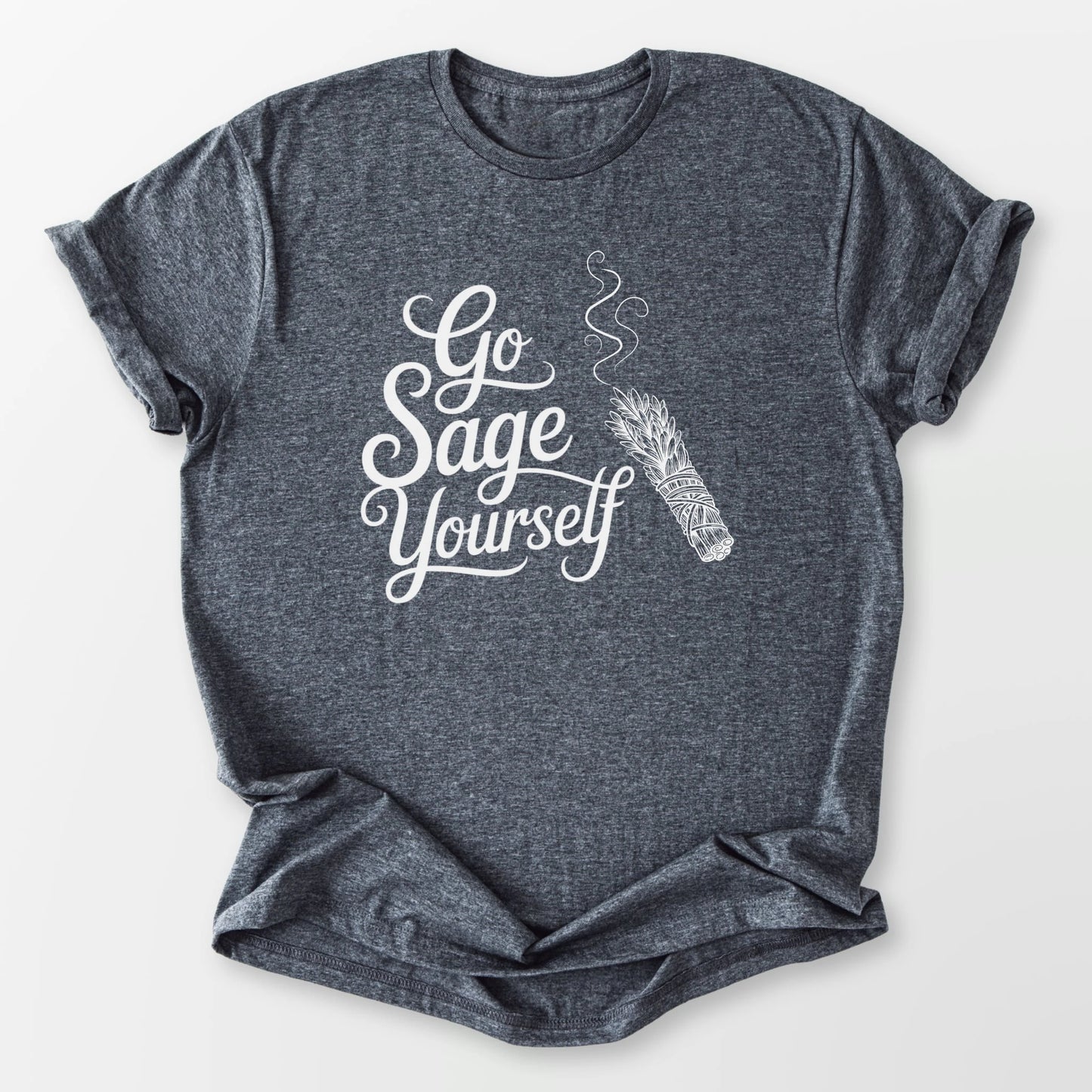 Go Sage Yourself Tee Dark Heather Grey T-Shirt