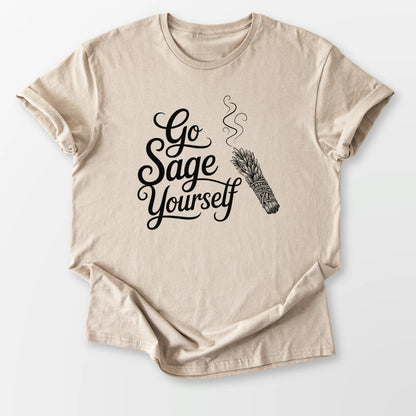 Go Sage Yourself Tee Sand T-Shirt