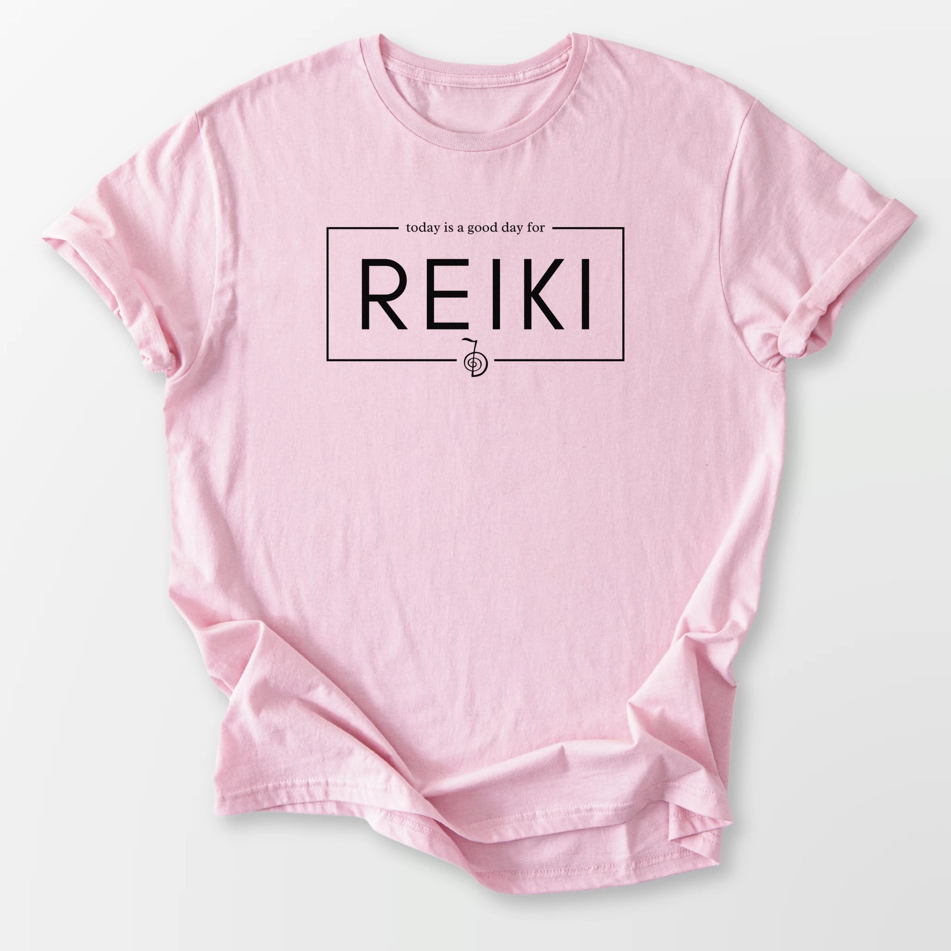 Good Day for Reiki Tee Light Pink T-Shirt