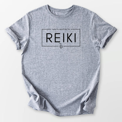 Good Day for Reiki Tee Sport Grey T-Shirt