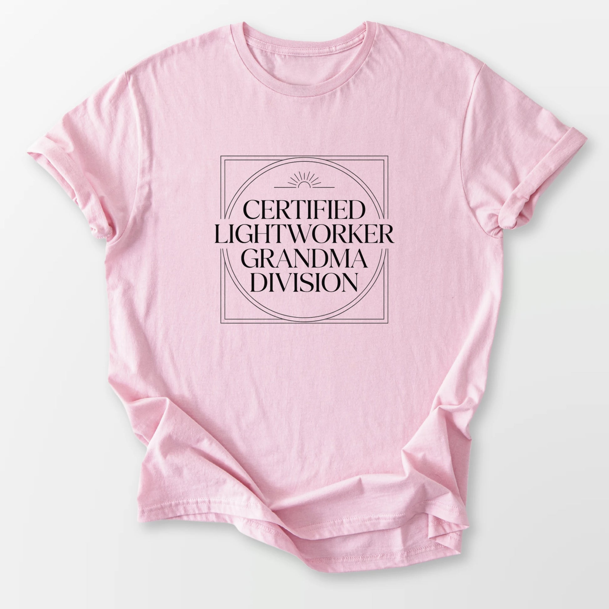 Grandma Lightworker Tee Light Pink T-Shirt