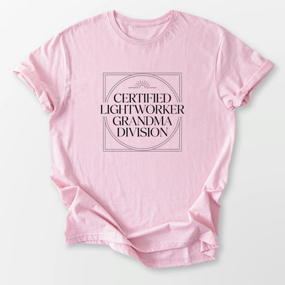 Grandma Lightworker Tee Light Pink T-Shirt
