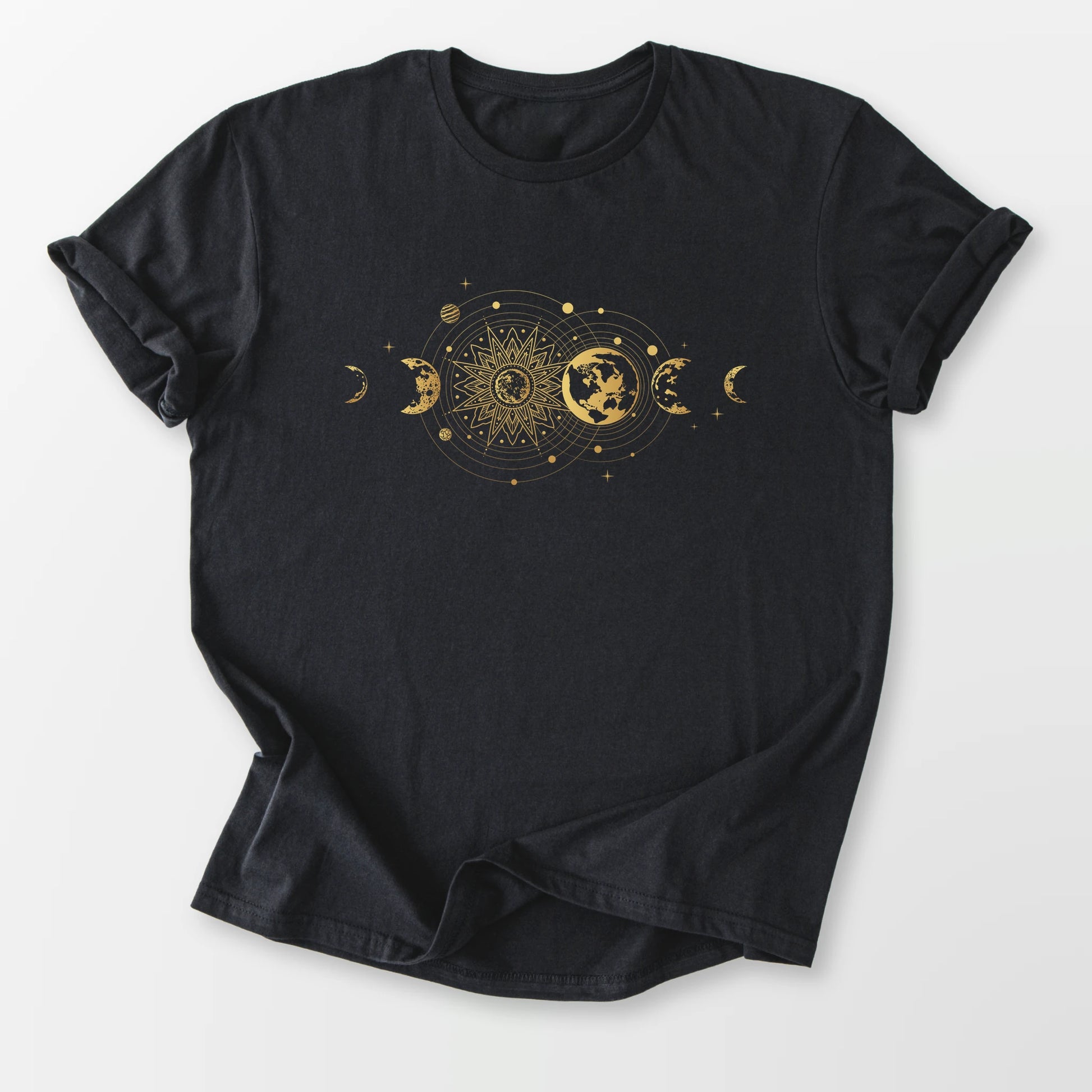 Grounded in the Cosmos Tee Black T-Shirt