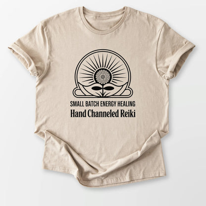Hand Channeled Reiki Tee Sand T-Shirt