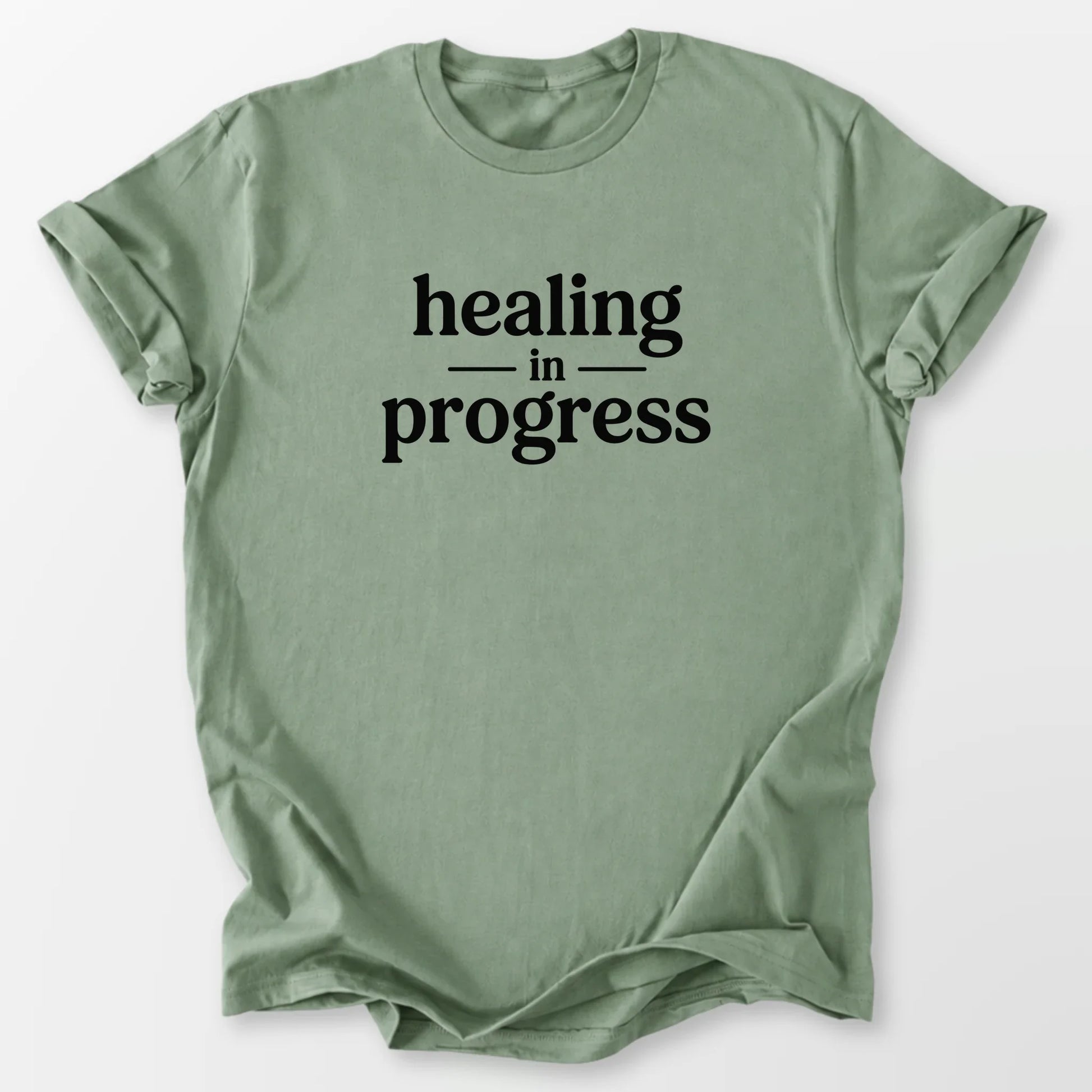 Healing in Progress Tee Sage T-Shirt